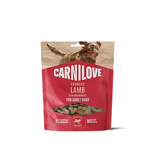 Ласощі Carnilove Crunchy Snack Lamb with Cranberries для собак хрусткі ягня і журавлина 200 г