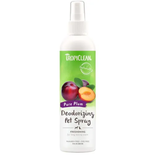 TropiClean Deodorizing Pet Spray - дезодоруючий спрей "Слива" для котів і собак 236мл 1