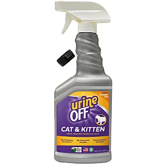 Спрей TropiClean Urine Off для видалення органічних плям і запахів для котів та кошенят, 500 мл