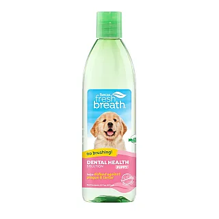 Добавка у воду Свіжий подих Tropiclean Fresh Breath для гігієни порожнини рота цуценят 473 мл