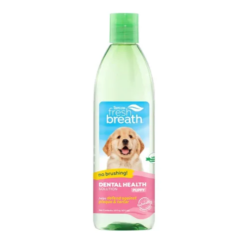 Добавка у воду Свіжий подих Tropiclean Fresh Breath для гігієни порожнини рота цуценят 473 мл 1