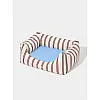 Диван-лежанка Vetreska Mist And Merlot Pet Sofa крем і смужки (L) 2
