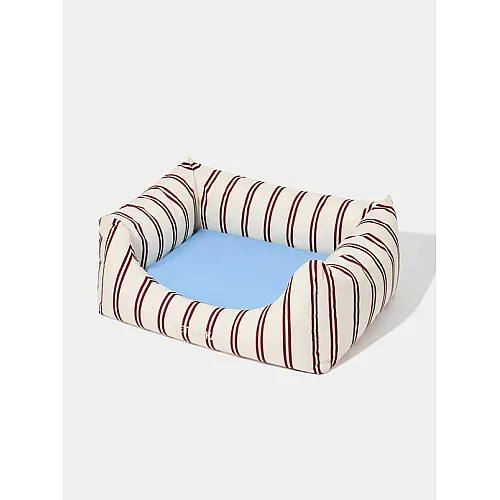 Диван-лежанка Vetreska Mist And Merlot Pet Sofa крем і смужки (L) 2
