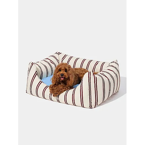 Диван-лежанка Vetreska Mist And Merlot Pet Sofa крем і смужки (L) 3