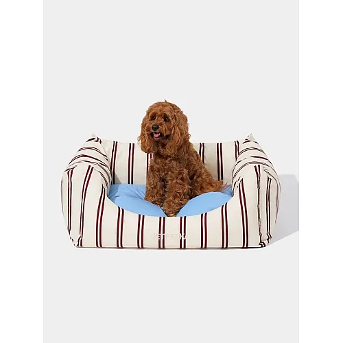 Диван-лежанка Vetreska Mist And Merlot Pet Sofa крем і смужки (L) 4