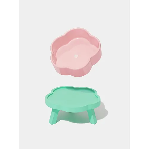 Керамічна миска Vetreska Flora Ceramic Pet Bowl на підставці (М) 3