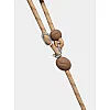Повідець з нашийником для собак Vetreska - Coffee Hands-Free 135 - 249 см 3