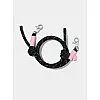 Сумка для прогулянок Vetreska - Flora Mini Black with Pink Flecks 3