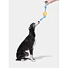Іграшка канат з каучуковою ромашкою Vetreska Daisy і двома вузлами 26*5,8*4,6 см 4