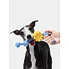 Іграшка канат з каучуковою ромашкою Vetreska Daisy і двома вузлами 26*5,8*4,6 см 2