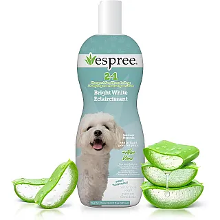Espree Bright White Dog Shampoo & Conditioner 2 in 1 шампунь-кондиціонер для собак з білою шерстю, 591 ml