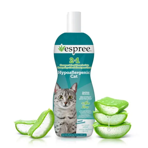 Espree Hypoallergenic Cat Shampoo & Conditioner гіпоалергенний шампунь-кондиціонер для котів, 591 мл 1