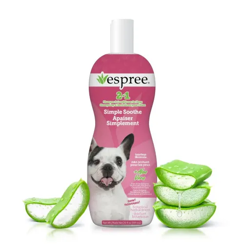 Espree Simple Soothe Dog Shampoo & Conditioner With Baking Soda шампунь-кондиціонер для собак з подразненою шкірою, 591 мл 1