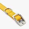 Нашийник для собак Dog Copenhagen Urban Classic Collar лимонний з веганської силіконової шкіри (XS) 3