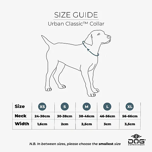 Нашийник для собак Dog Copenhagen Urban Classic Collar дюна з веганської силіконової шкіри (S) 6