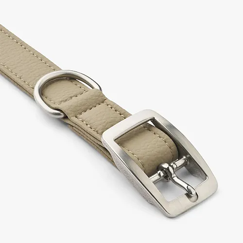 Нашийник для собак Dog Copenhagen Urban Classic Collar дюна з веганської силіконової шкіри (S) 3