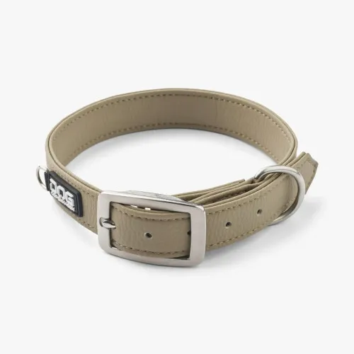 Нашийник для собак Dog Copenhagen Urban Classic Collar дюна з веганської силіконової шкіри (S) 1