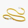 Багатофункціональний повідець Dog Copenhagen Urban Classic Hands-Free лимонний з веганської силіконової шкіри (S) 2 м 1