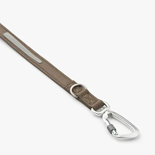 Багатофункціональний повідець Dog Copenhagen Urban Classic Hands-Free мокко з веганської силіконової шкіри (S) 2 м 3