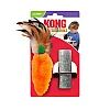 Kong Refillables Carrot Feather Іграшка "Морква" із котячою м'ятою та пір'ям для котів 1