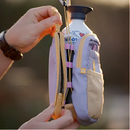 Сумка для прогулянок, пляшки та аксесуарів Woolly Wolf Hydration Shoulder Bag Lavender Mix 6
